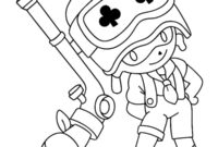 Ausmalbild alli brawl stars