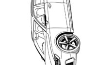 Ausmalbild audi rs6