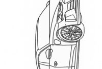 Ausmalbild audi s e tron gt