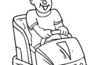 Ausmalbild autoscooter