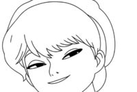 Ausmalbild baby saja kpop demon hunters