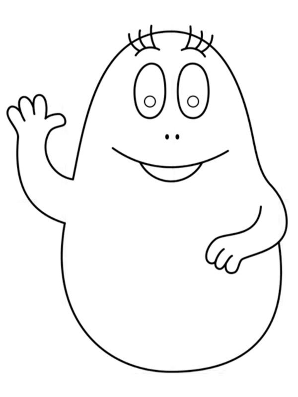 Ausmalbild barbabravo