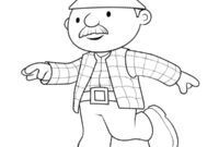 Ausmalbild bauer gurke