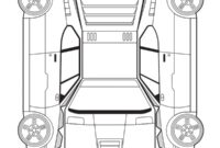 Ausmalbild bauplan bmw m1