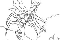 Ausmalbild ben 10 stinkfly