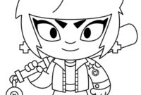 Ausmalbild bibi brawl stars