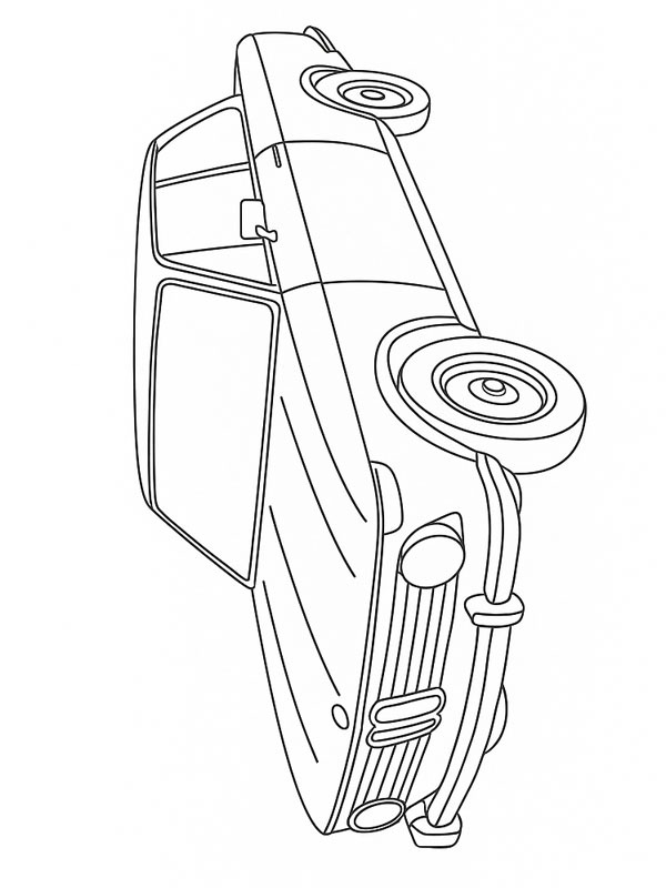 Ausmalbild bmw 2002