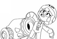 Ausmalbild bonnie brawl stars