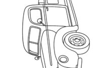 Ausmalbild bravado rat truck grand theft auto
