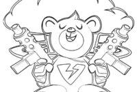 Ausmalbild brite bomber