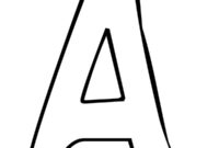 Ausmalbild buchstabe a