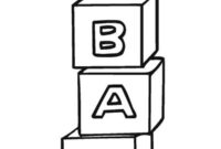 Ausmalbild buchstabenkloetzchen