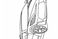 Ausmalbild bugatti brouillard