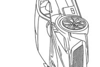 Ausmalbild bugatti divo