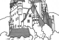 Ausmalbild burg eltz