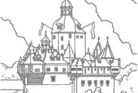 Ausmalbild burg pfalzgrafenstein