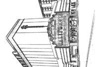 Ausmalbild california hotel las vegas