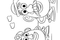 Ausmalbild charlie und charlotte naseweis