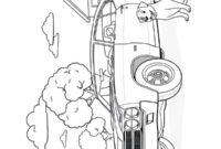 Ausmalbild chevrolet chevelle