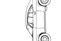 Ausmalbild chevrolet impala sport 1967