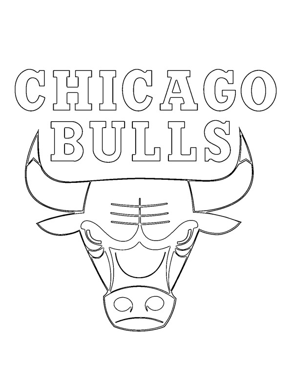 Ausmalbild chicago bulls
