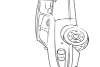 Ausmalbild citroen ds berline