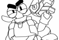 Ausmalbild clancy brawl stars