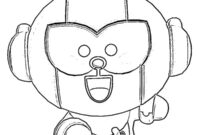 Ausmalbild cony max brawl stars