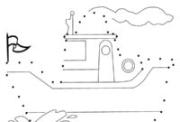 Ausmalbild dampfschiff zeichnen