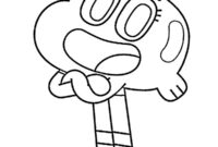 Ausmalbild darwin watterson