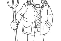 Ausmalbild der farmer