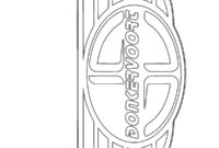Ausmalbild donkervoort logo