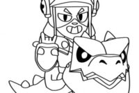 Ausmalbild draco brawl stars