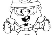 Ausmalbild dynamike brawl stars