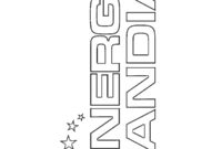 Ausmalbild eenergylandia logo
