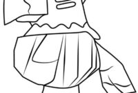 Ausmalbild enrique animal crossing