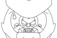 Ausmalbild eve brawl stars