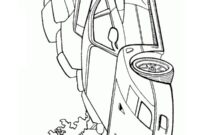Ausmalbild ferrari f40