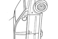Ausmalbild fiat multipla