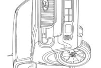 Ausmalbild ford maverick