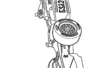 Ausmalbild formel 1
