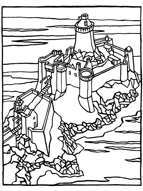 Ausmalbild fort la latte