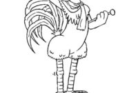 Ausmalbild fowler