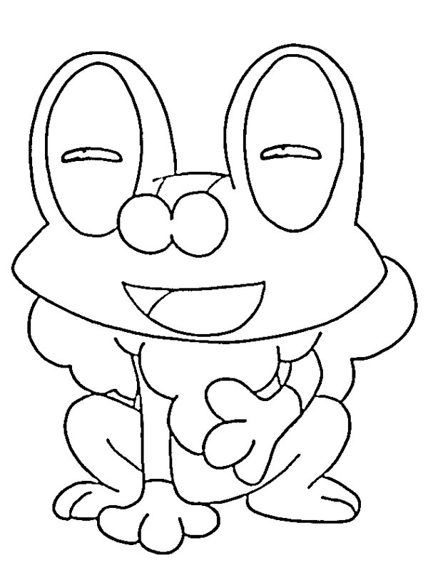 Ausmalbild froxy