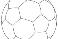 Ausmalbild fussball