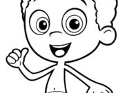 Ausmalbild goby bubble guppies