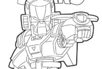 Ausmalbild gold mecha bo