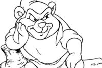 Ausmalbild gruffi gummi