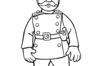 Ausmalbild hauptfeuerwehrmann