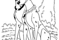 Ausmalbild hunde pongo und perdi